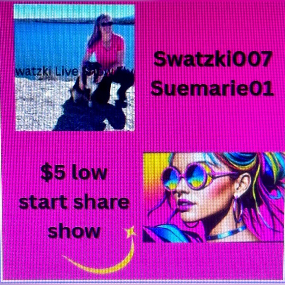 Co Hosts Swatzki007 & Suemarie01 $5 low start Shareshow Saturday 9/20 @ 7pm EST - Picture 1 of 1